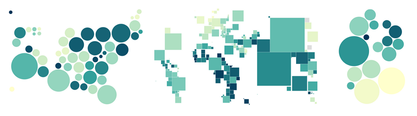 Introducing Cartograms in Datawrapper